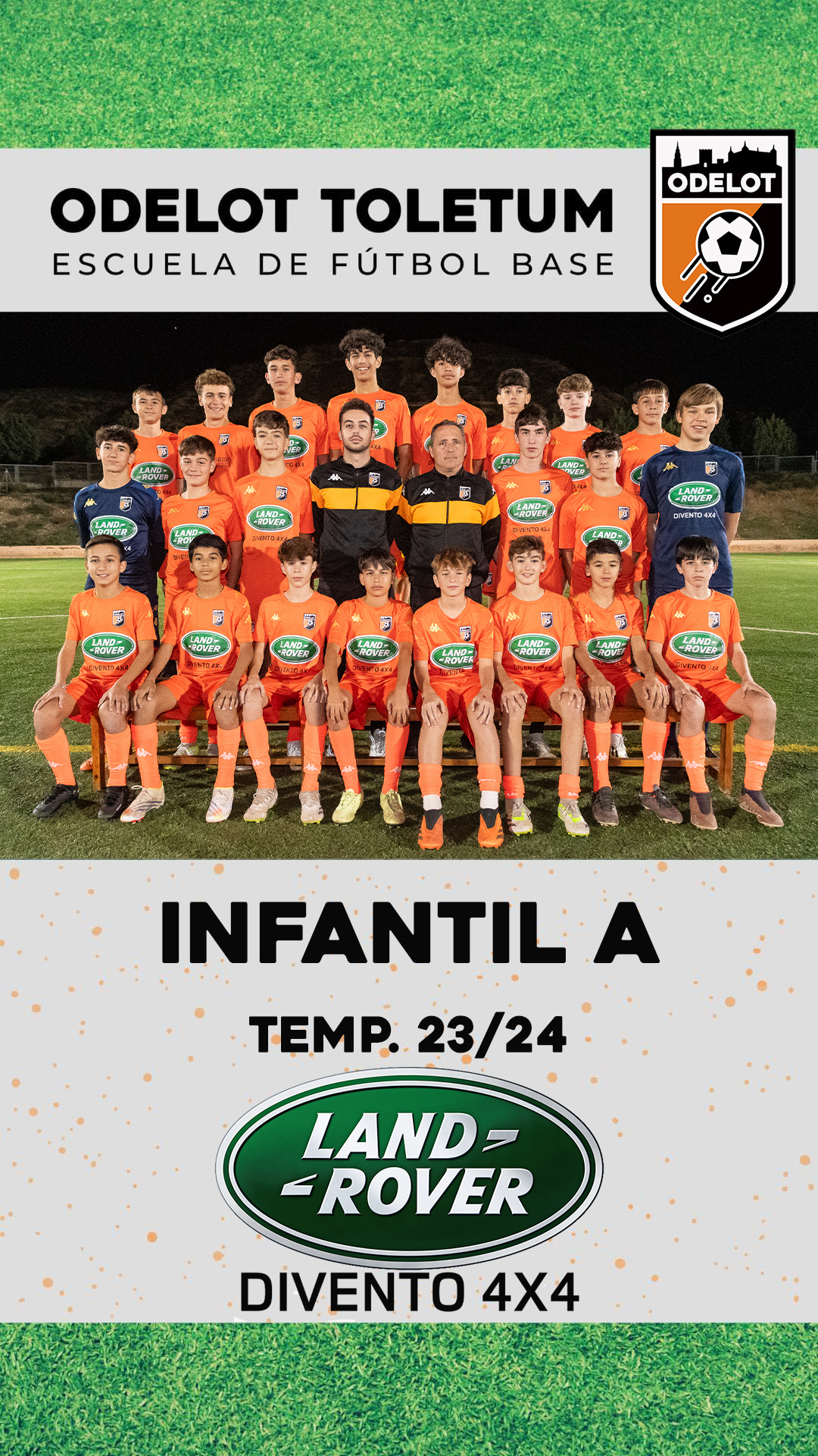 Plantilla Infantil 'A' - Odelot Toletum